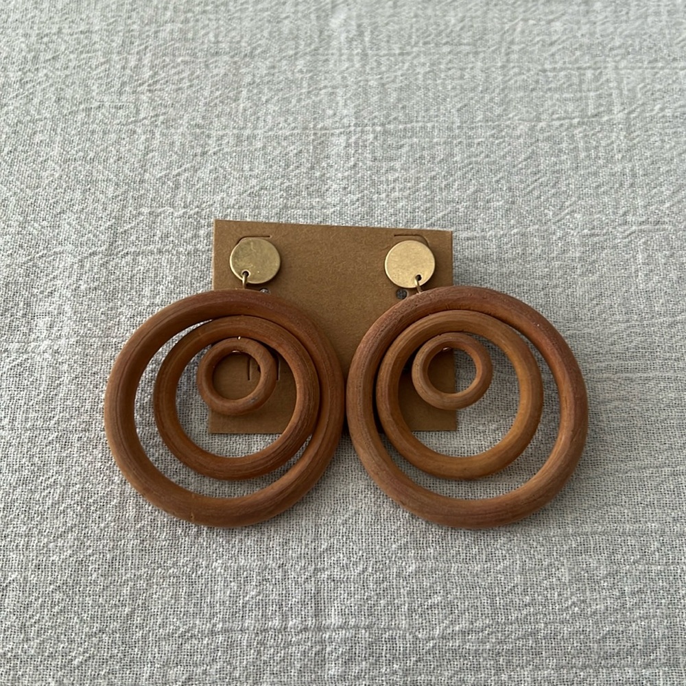 3/$15 or 4/$20 Wooden earrings